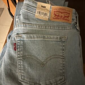 Levi's Women's Denim Jeans in Light Blue